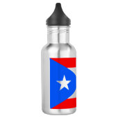 Bouteille D'eau Drapeau portoricain (Porto Rico) (Gauche)