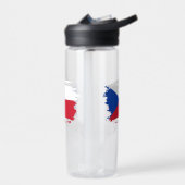 Bouteille D'eau Drapeau République tchèque (Gauche)