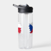 Bouteille D'eau Drapeau République tchèque (Droite)