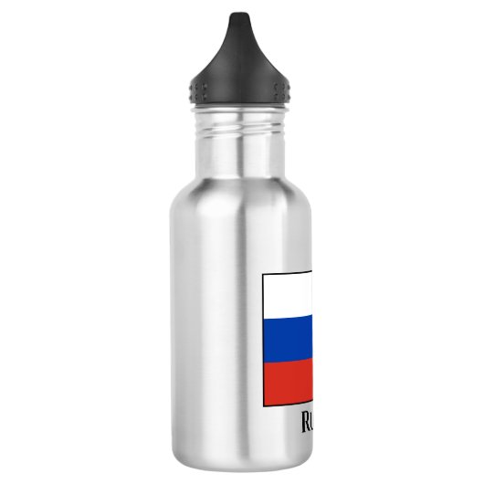Bouteille D'eau Drapeau russe (Gauche)