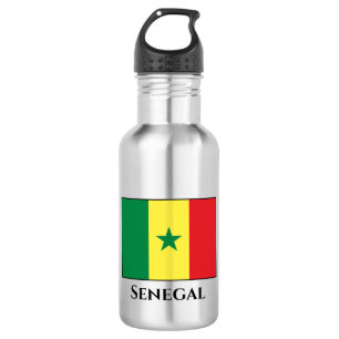 Bouteille D'eau Drapeau sénégalais