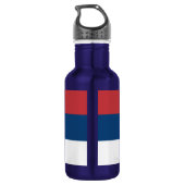 Bouteille D'eau Drapeau serbe Liberty Bottle (Dos)