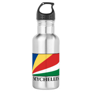 Bouteille D'eau Drapeau seychellois
