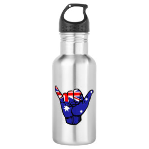 Bouteille D'eau Drapeau Shaka Australie