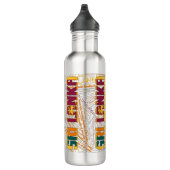 Bouteille D'eau Drapeau Sri Lanka Gorgetic patriotique (Droite)