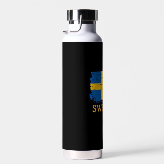 Bouteille D'eau Drapeau Suède (Plage)