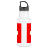 Bouteille D'eau Drapeau suisse Liberty Bottle (Dos)