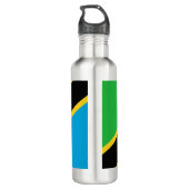 Bouteille D'eau Drapeau tanzanien (Dos)