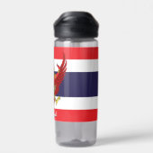 Bouteille D'eau Drapeau thaïlandais patriotique (Arrière)