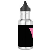 Bouteille D'eau Drapeau triangle rose de SlipperyJoe drapeau rose (Gauche)