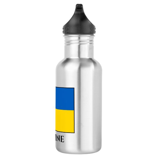 Bouteille D'eau Drapeau ukrainien (Droite)