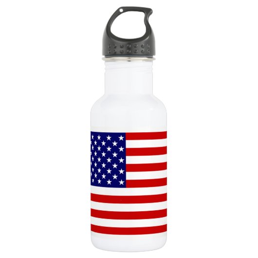 Bouteille D'eau Drapeau USA (Devant)