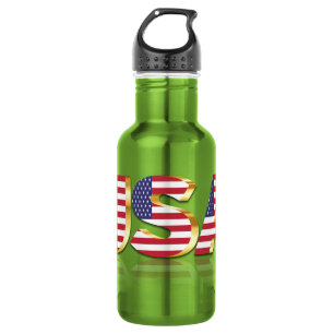 Bouteille d'eau Drapeau USA