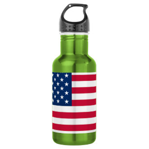 Bouteille D'eau Drapeau USA - États-Unis d'Amérique - Patriotique