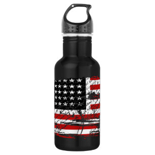 Bouteille D'eau Drapeau vintage
