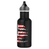 Bouteille D'eau Drapeau vintage (Droite)