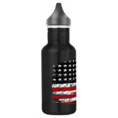 Bouteille D'eau Drapeau vintage (Gauche)