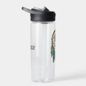 Bouteille D'eau Dreamcatcher turquoise et Brown | Sweet Dreams (Droite)