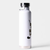 Bouteille D'eau Drive Far Gossip Later Gold Typography (Plage)