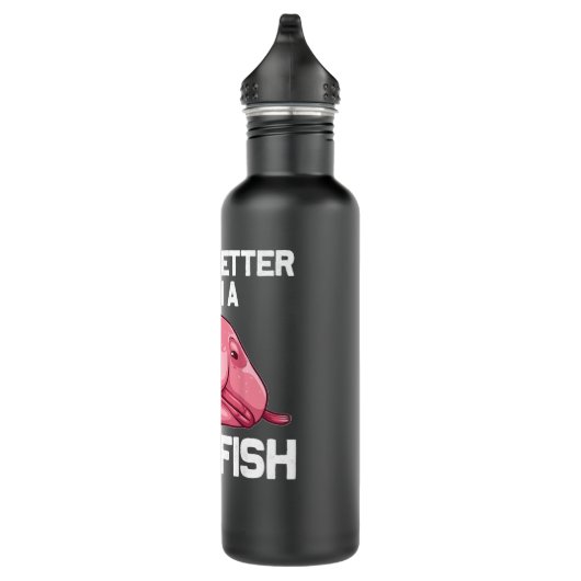 Bouteille D'eau Drôle cadeau Blobfish pour hommes femmes Amoureux (Droite)