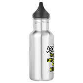 Bouteille D'eau Drôle Comptable Idées Cadeaux Acier Inoxydable Eau (Gauche)