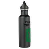 Bouteille D'eau Drôle Comptable Spreadsheet Freak Dans Les Feuille (Gauche)