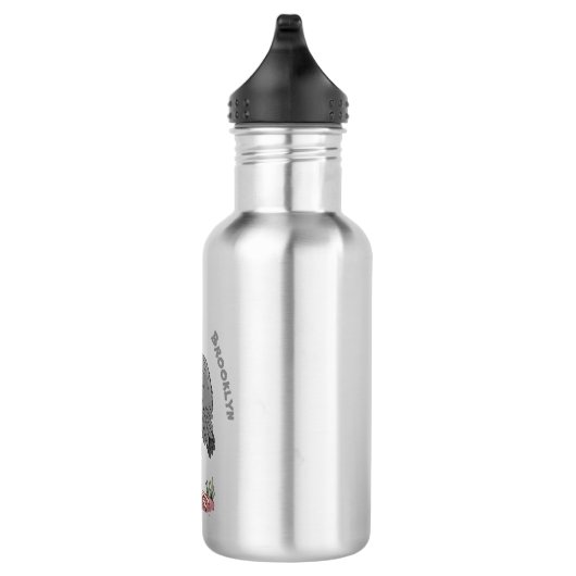 Bouteille D'eau Drôle dessin animé de cigogne en marabou (Droite)