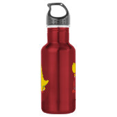 Bouteille D'eau Drôle dinosaure Scooter jouet retour à l'école gar (Dos)