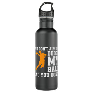 Bouteille D'eau Drôle Dodgeball Citation Vêtements Dodge Ball Joue