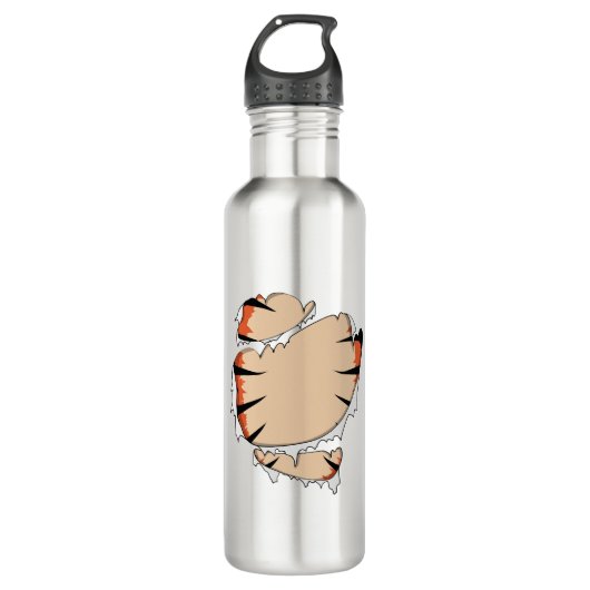 Bouteille D'eau Drôle Halloween Cool Drôle Halloween pour Tiger (Devant)