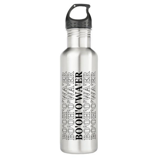 Bouteille D'eau Drôle Hydration Boohwowoft British Accent Cadeau (Devant)