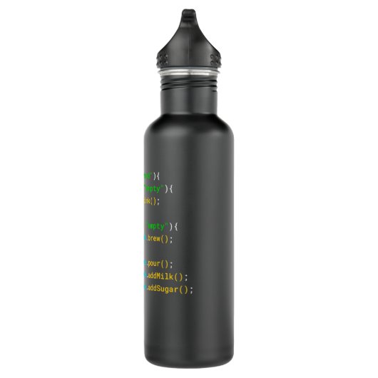 Bouteille D'eau Drôle Java Programmer Coffee Coding Cadeau Pour Co (Droite)