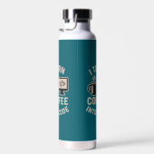 Bouteille D'eau Drôle, Je Transforme Le Café En Code (Plage)