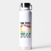 Bouteille D'eau Drôle Jiu Jitsu Dit (Arrière)