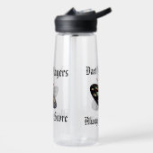 Bouteille D'eau Drôle Joueurs de fléchettes, (Gauche)