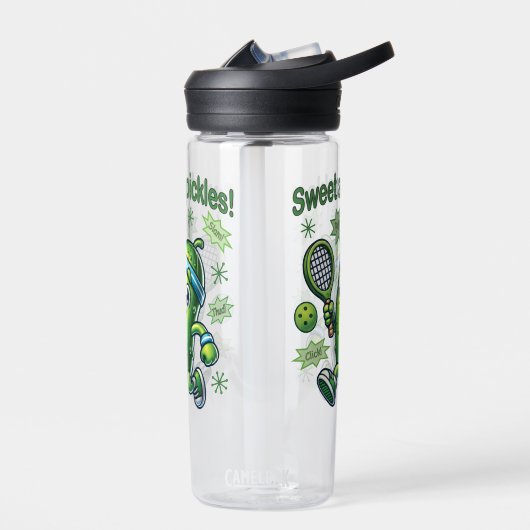 Bouteille D'eau Drôle mignon sucré comme chatons Pickleball (Gauche)