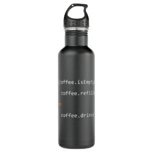 Bouteille D'eau Drôle Programmeur Cadeau De Café Pour Codeurs Pull