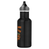 Bouteille D'eau Drôle slogan de camping été citations (Droite)