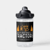 Bouteille D'eau Drôle tracteurs distraits ajouter nom (Salle de sport)