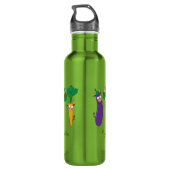 Bouteille D'eau Drôle Vegetable mignon Enfants (Dos)