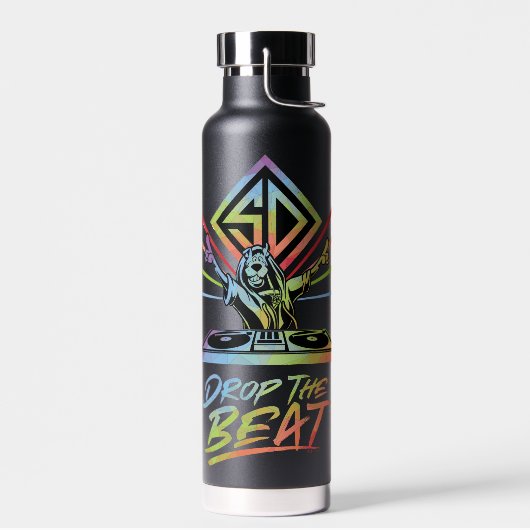 Bouteille D'eau Drop the Beat : DJ Scooby-Doo (Gauche)