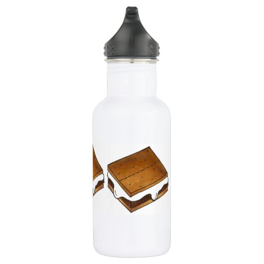 Bouteille d'eau du camp de Smores de Marshmallow g (Droite)