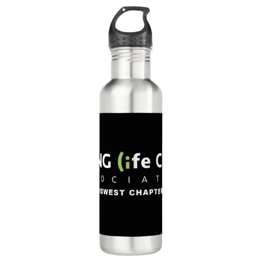 Bouteille d'eau du chapitre ALCA (Devant)