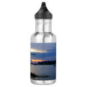 Bouteille d'eau du coucher de soleil du port de Fo (Droite)