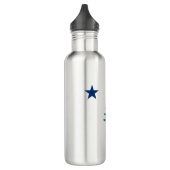 Bouteille d'eau du drapeau du Maine 1901 (Gauche)