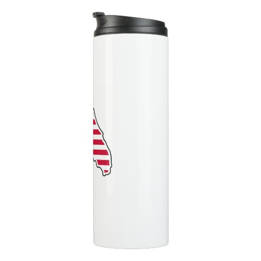 Bouteille d'eau du golfe d'Amérique (Tourné sur la droite)