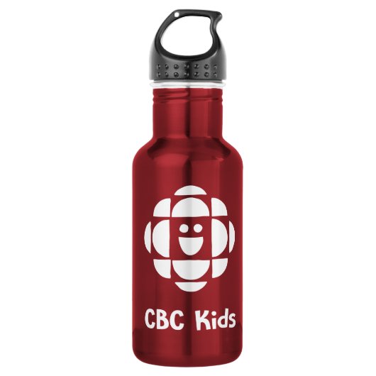 Bouteille d'eau du logo Enfants CBC (Devant)