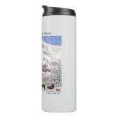 Bouteille d'eau du mont Hood (Tourné sur la droite)