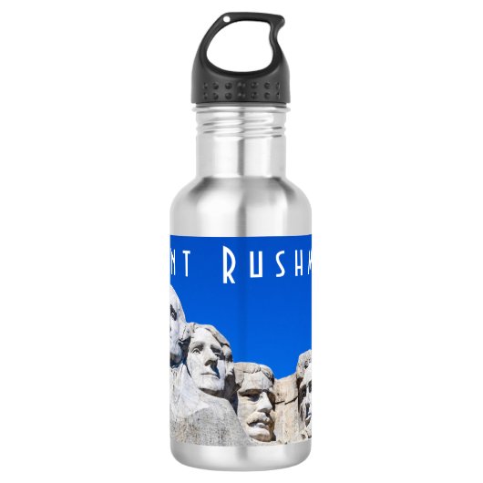 Bouteille d'eau du Mont Rushmore 18 oz (Devant)