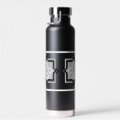 Bouteille d'eau du Motif Carré géométrique (Plage)